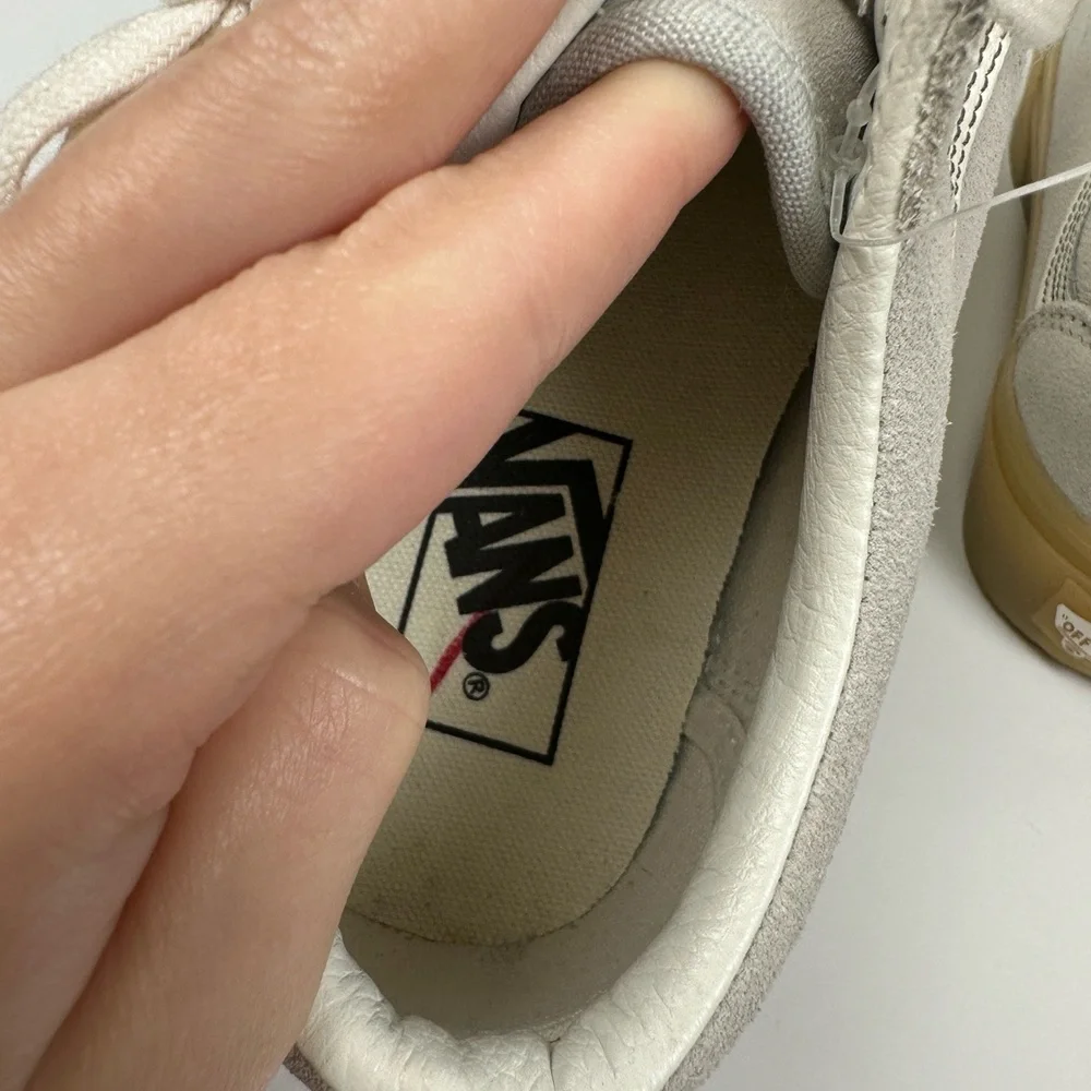 Vans‎ Sneakers Style 36 Gum Light Grey Low Top Skate Suede M 7.5 W 9